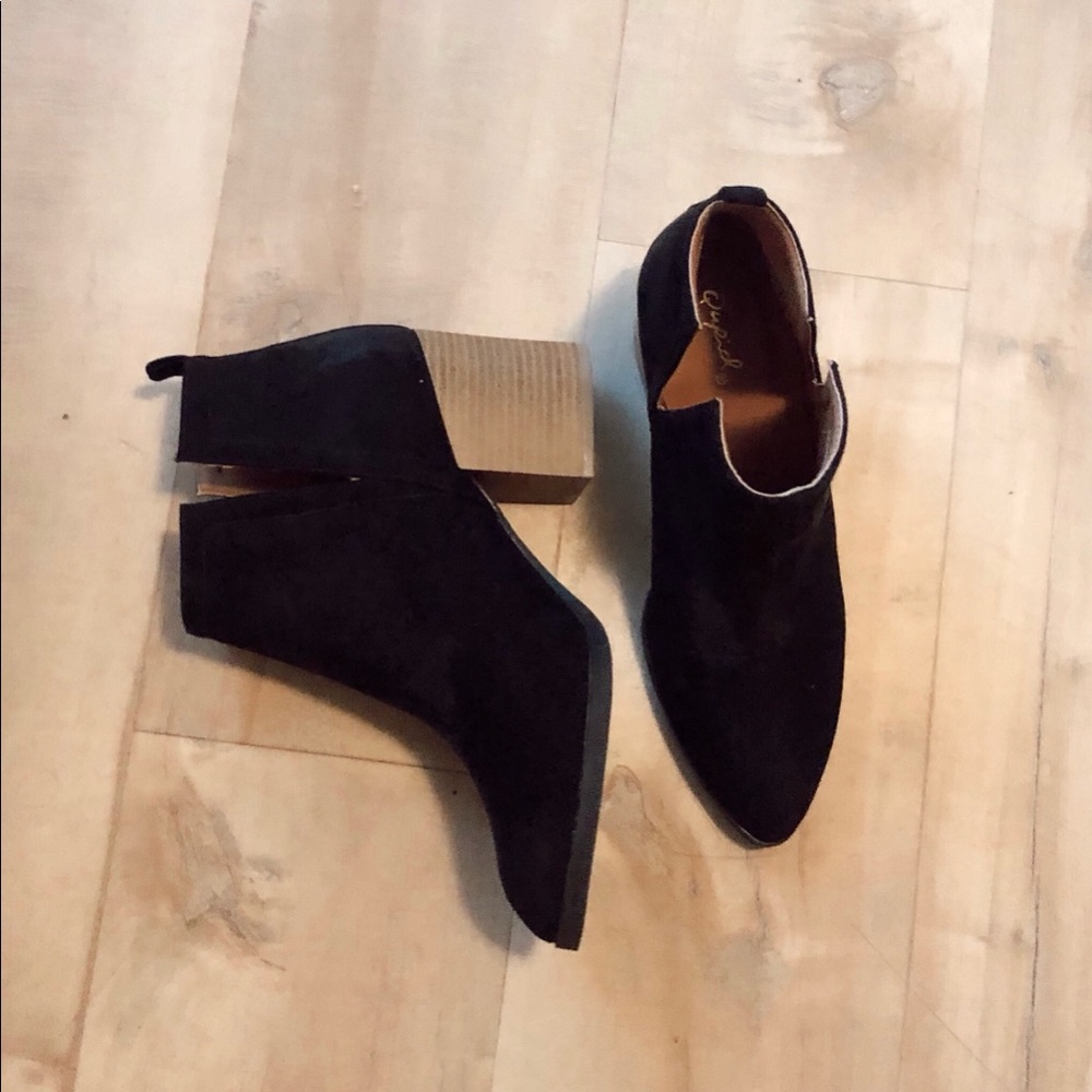 Black booties